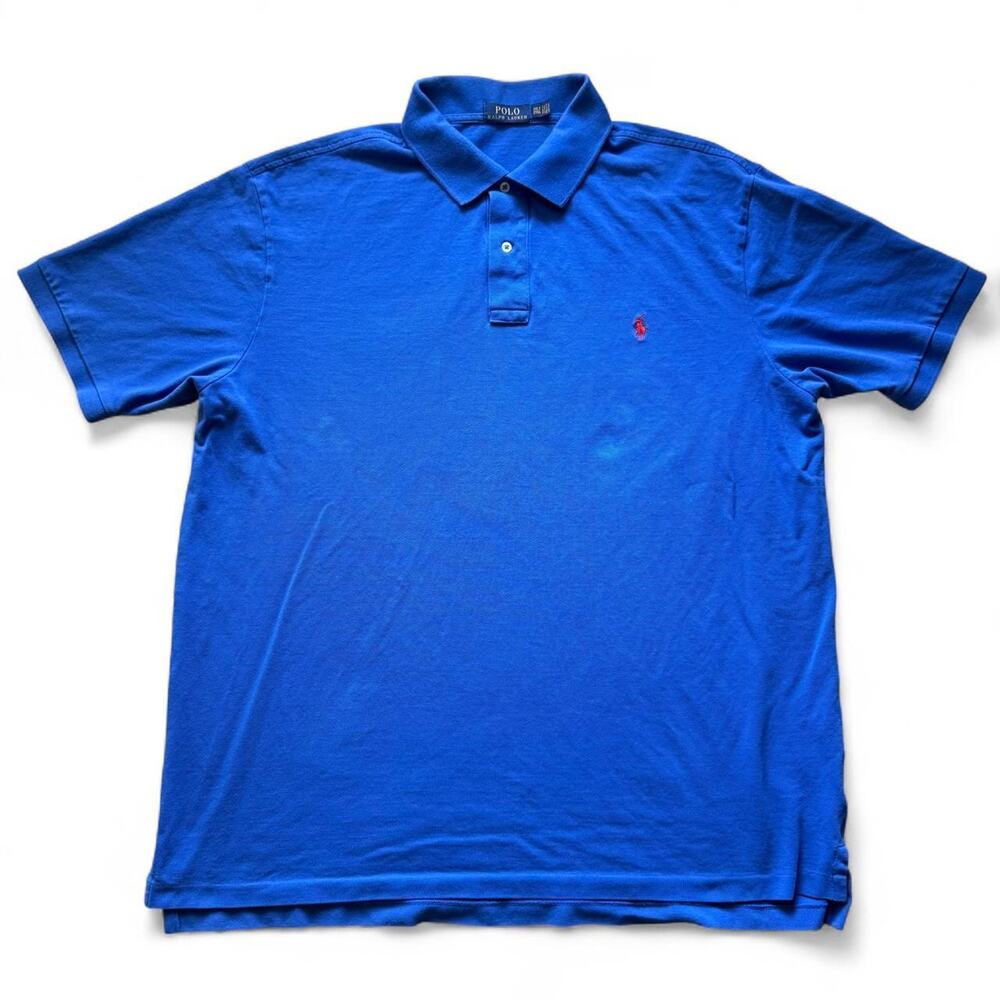POLO RALPH LAUREN Blue Classic Fit Polo Shirt